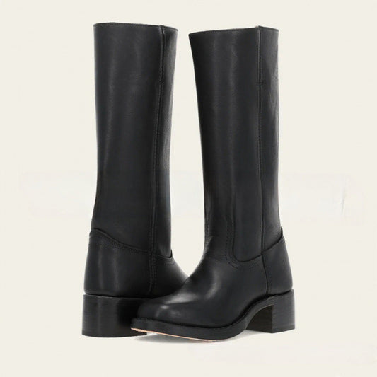 Knee-High Western Boots | Block Heel